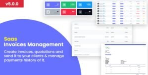 Invoice SaaS Management System – Invoices SaaS / Billing Management / Laravel Invoice Management 5.2.0