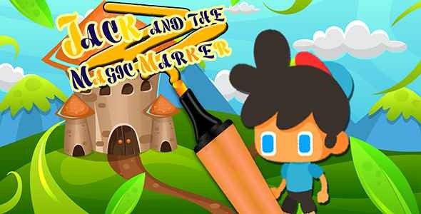 Jack And The Magic Marker - Android and iOS Puzzle Platform - Unity Project