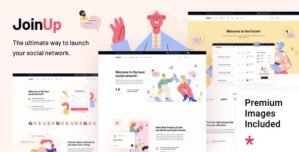 Join Up – BuddyPress Community Theme
