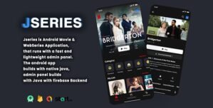 Jseries – Movie Web Series With Firebase backend – Netflix Clone