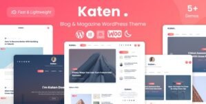 Katen – Blog Magazine WordPress Theme