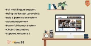 LaraMag – Laravel News & Magazine Multilingual System