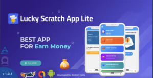 Lucky Scratch to Win Android App Lite with Earning System – Admin Panel (Admob + Applovin + Yodo1) 1.1.1