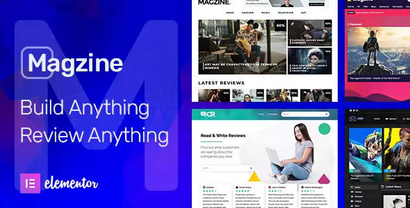 Magzine - Elementor Review and Magazine Theme 1.9