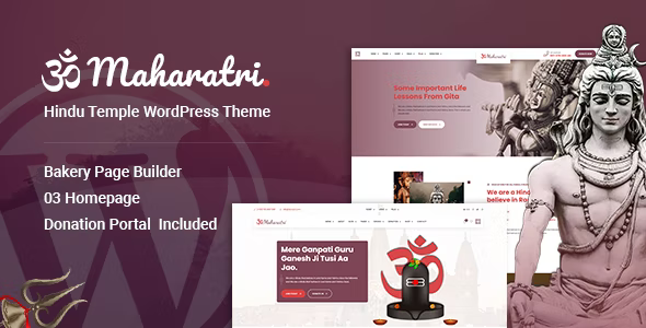 Maharatri - Hindu Temple WordPress Theme 1.0.1