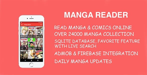 Manga Reader - Read Manga & Comics with Admob & Firebase