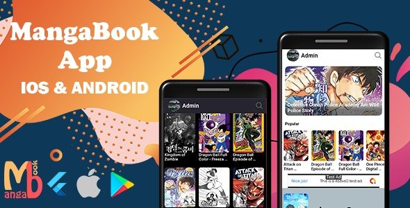 MangaBook - Flutter Manga App with Admin Panel 1.5.0