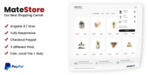 MateStore – Angular Shopping Cart