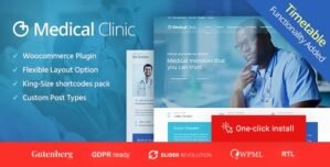 Medical Clinic – Doctor and Hospital Health WordPress Theme 1.3.0