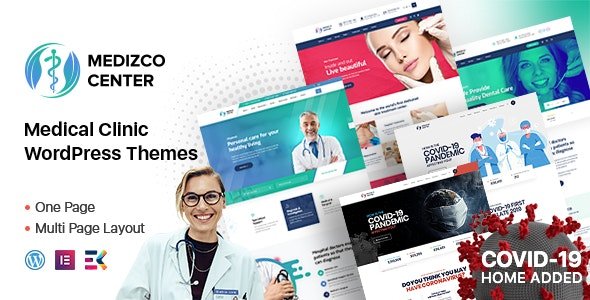 Medizco - Medical Health Dental Care Clinic WordPress Theme 3.2