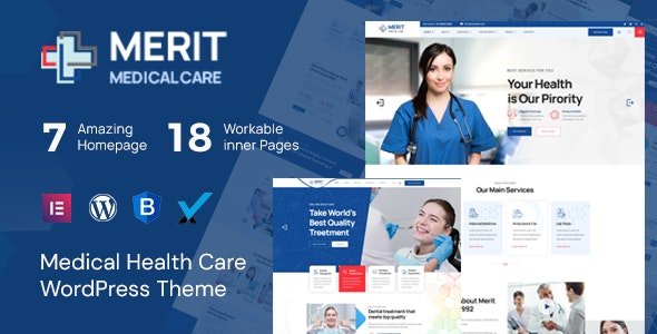 Merit - Health Medical WordPress Theme