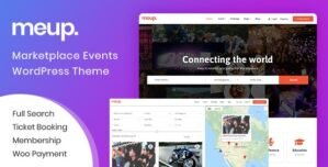 Meup – Marketplace Events WordPress Theme 1.5.8