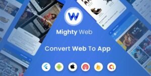MightyWeb Flutter Webview – Convert Your Website To An App + Admin Panel 18.0