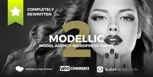 Modellic - WooCommerce Booking Model Agency WordPress Theme 3.6