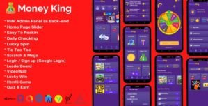 Money King – Android Rewards Earning App With Admin Panel 1.0.2