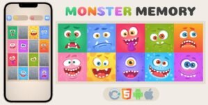 MonsterMemory – HTML5 Game – Construct 3