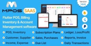 MPOS SAAS – Flutter POS,Billing,Inventory Account Management software 2.1