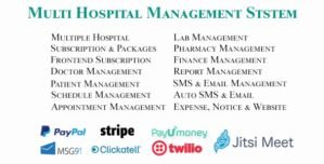 Multi Hospital – Hospital SaaS App + Mobile Applications