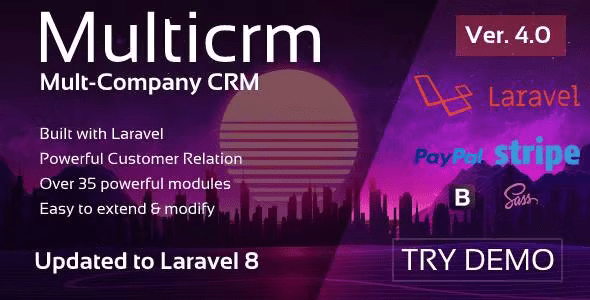Multicrm - Multipurpose Laravel CRM