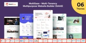 MultiSaas – Multi-Tenancy Multipurpose Website Builder (Saas) 1.2.2