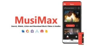 MusiMax – Music Streaming Downloading App | ADMOB, FAN, APPLOVIN, FIREBASE, ONESIGNAL