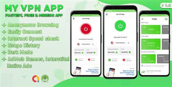 My VPN Android App (Android 13 Supported) 2.0
