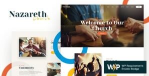 Nazareth | Church Religion WordPress Theme