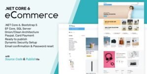 .NET Core 6 MVC Ecommerce Web Apps | EF Core, SQL, Clean Architecture, MediatR, CQRS, Bootstrap 5