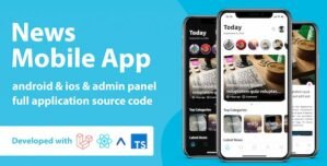 News Mobile Application with Admin Panel | React Native PHP Laravel