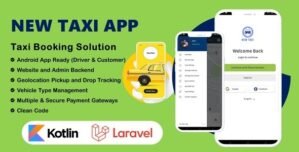 NewTaxi App – Online Taxi Booking App With Admin Panel Driver/User Panel | Multi Payment Gateways 1.4