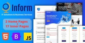 nform – IT Solutions Business Services Web Template