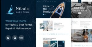 Nibula – Boat Yacht WordPress Theme