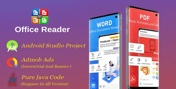 Office Reader - Document reader, PDF reader, All Doc reader (JAVA)