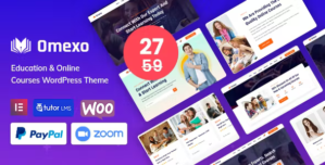 Omexo – Education Online Courses WordPress Theme