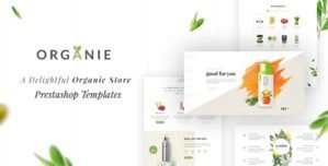 Organie – A Delightful Organic Store eCommerce Prestashop Theme V1.6 V1.7