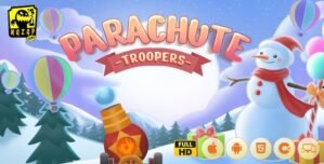 Parachute Troopers – Educational Fun Game (Construct)