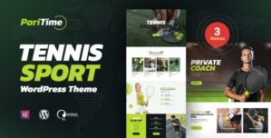 Paritime – Tennis Club WordPress Theme
