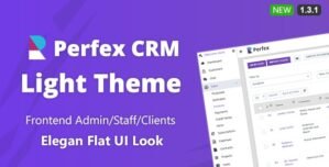 Perfex CRM Light Theme 1.3.2