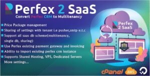 Perfex CRM SaaS Module – Transform Your Perfex CRM into a Powerful Multi-Tenancy Solution