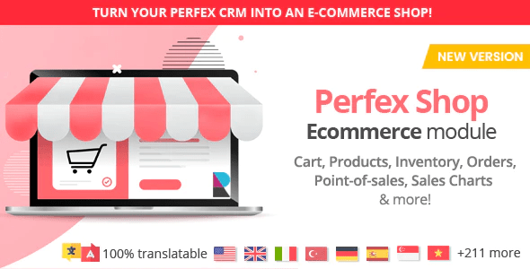 Perfex shop Module - Sell Products Services with POS support and Inventory Management 1.2.3