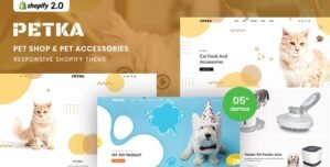 Petka – Pet Shop Pet Accessories Responsive Shopify 2.0 Theme