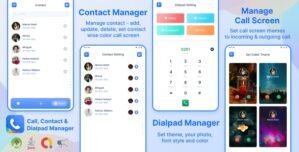 Phone Manager – Color Call Screen – My Photo Dialpad – Call Log – Flash (Admod ironSource Ads)