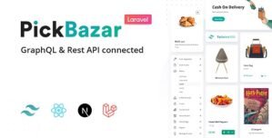Pickbazar Laravel – React, Next, REST GraphQL Ecommerce With Multivendor