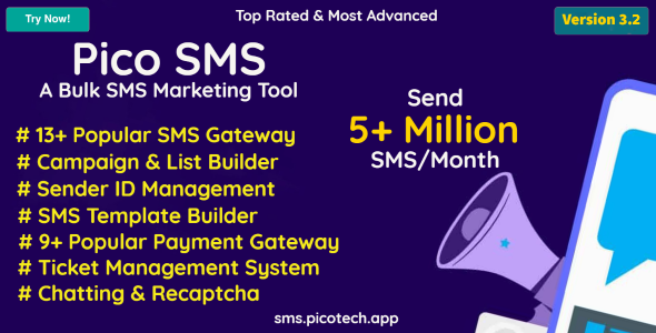 PicoSMS - A Bulk SMS Marketing Tool 4.2.1