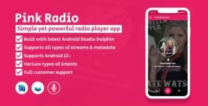 Pink Radio (Simple yet powerful Radio Player for Android)