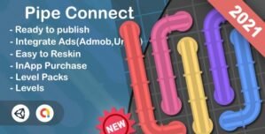 Pipe Connect(Unity Game+Admob+iOS+Android)