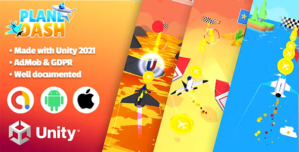 Plane Dash – Unity Hyper Casual Game