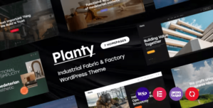 Planty – Industrial Fabric Factory WordPress Theme 1.7