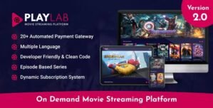 PlayLab – On Demand Movie Streaming Platform 2.5