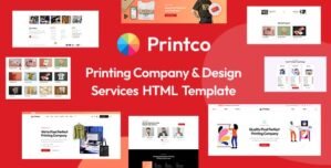 Printco – Printing Company Services HTML Template